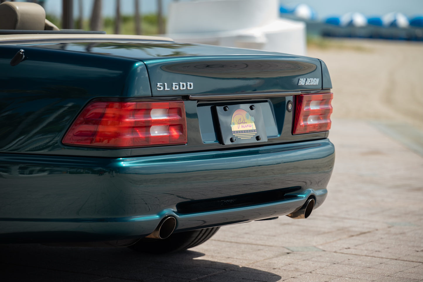 Patina License Plate