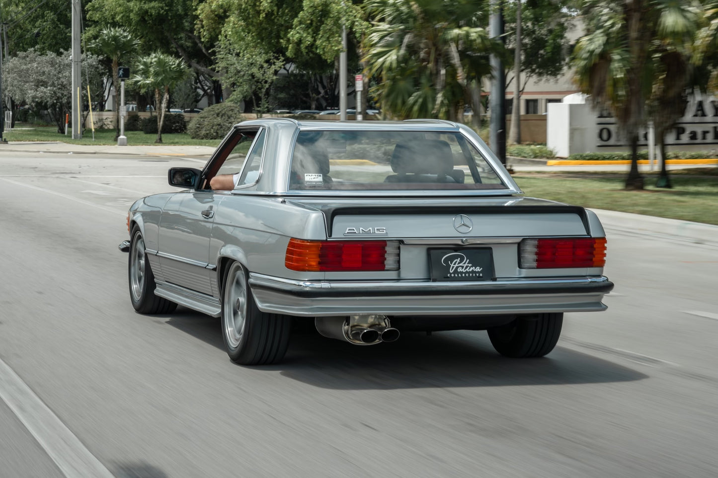 Patina License Plate